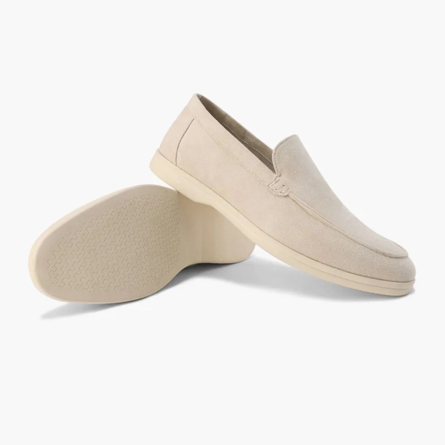 Mocassins Old Money en Daim