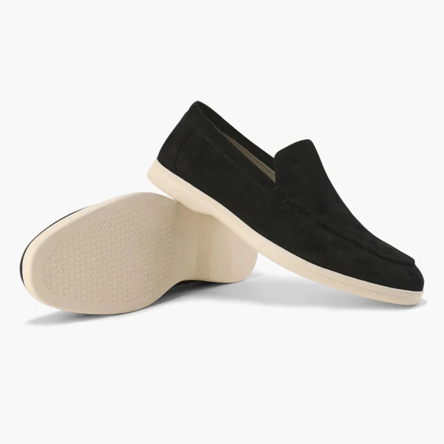 Mocassins Old Money en Daim