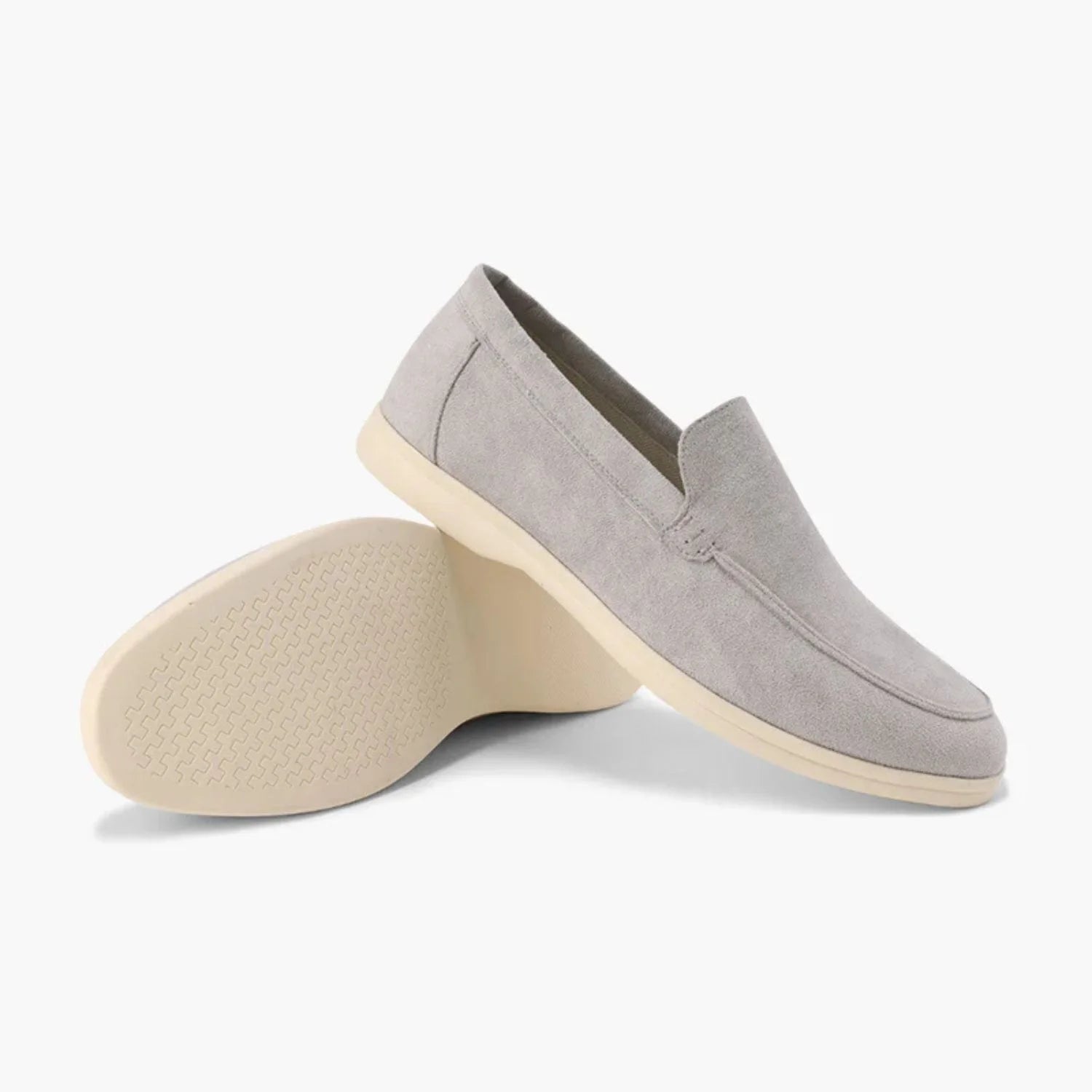 Mocassins Old Money en Daim