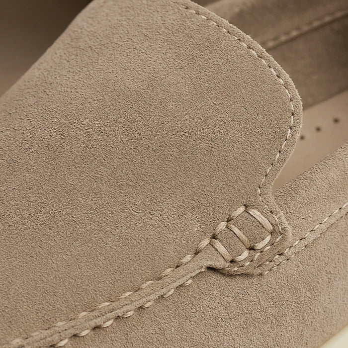 Mocassins Old Money en Daim